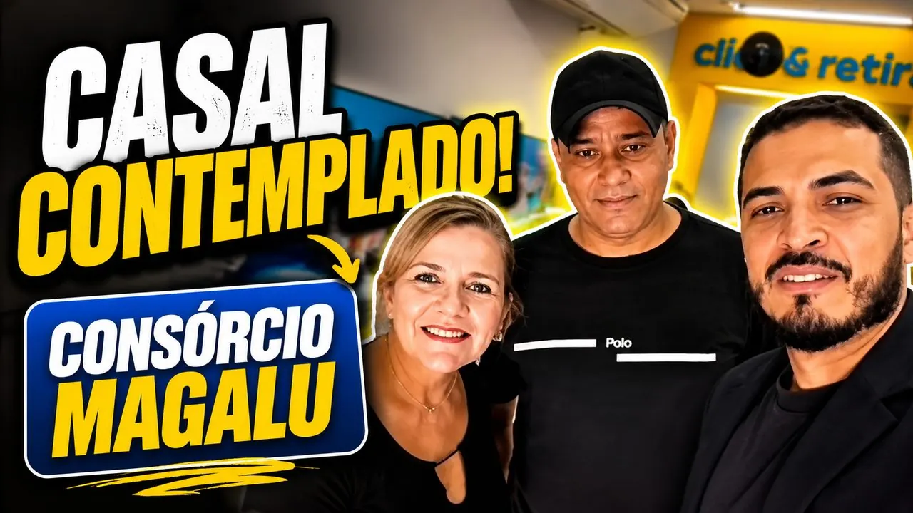 Silvio e Suh — Casal Contemplado Consórcio Magalu